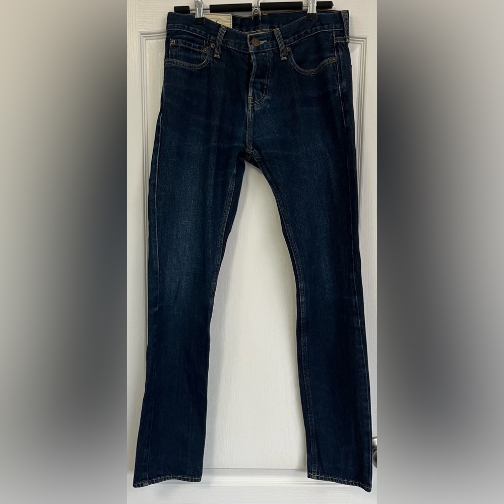 Hollister Dark Wash Skinny Men's Blue Jeans 30 x 32
